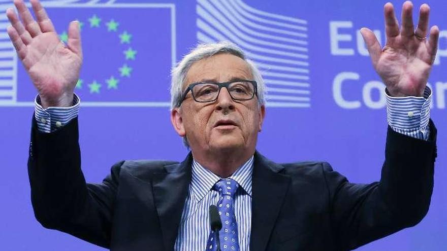 El presidente de la Comisión Europea, Jean Claude Juncker. // Efe