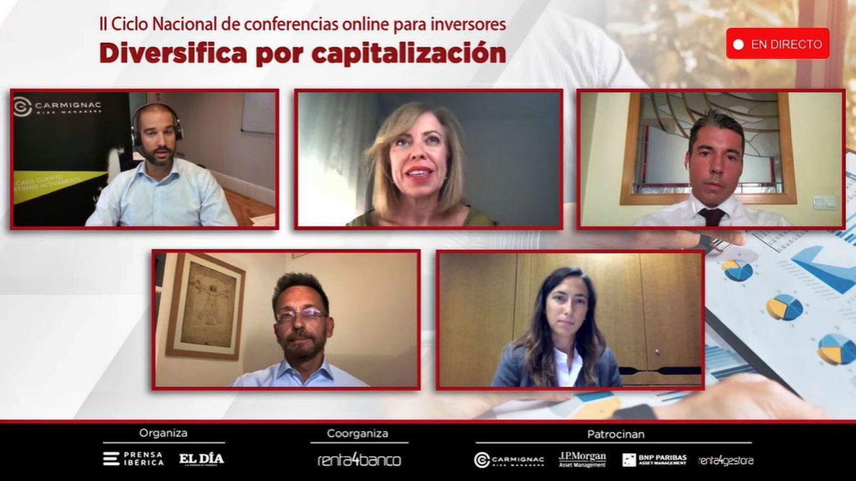 Los participantes durante el II Ciclo Nacional de Conferencias para inversores de Renta 4 Banco y Prensa Ibérica