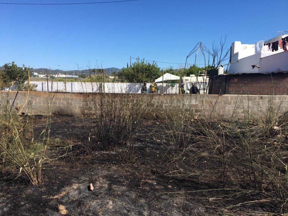 Incendio en Sant Antoni