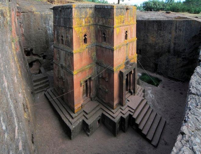 Las iglesias trogloditas de Lalibela