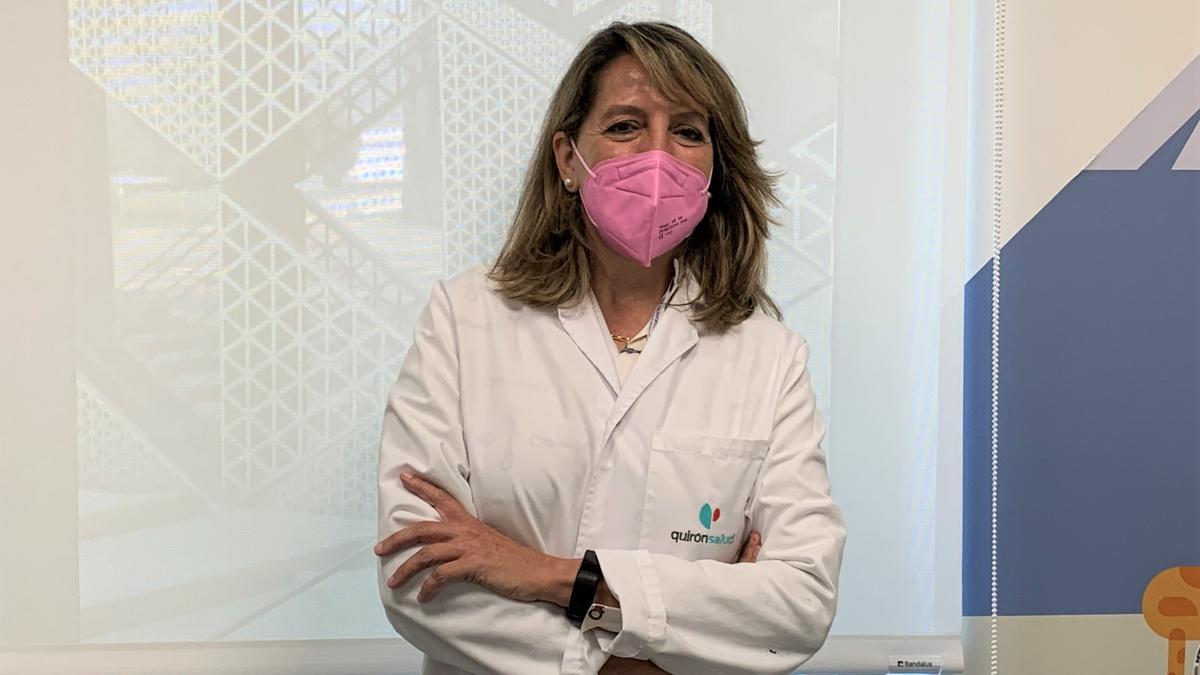 La doctora del Hospital Quirónsalud de Córdoba, Ruth Capitán.