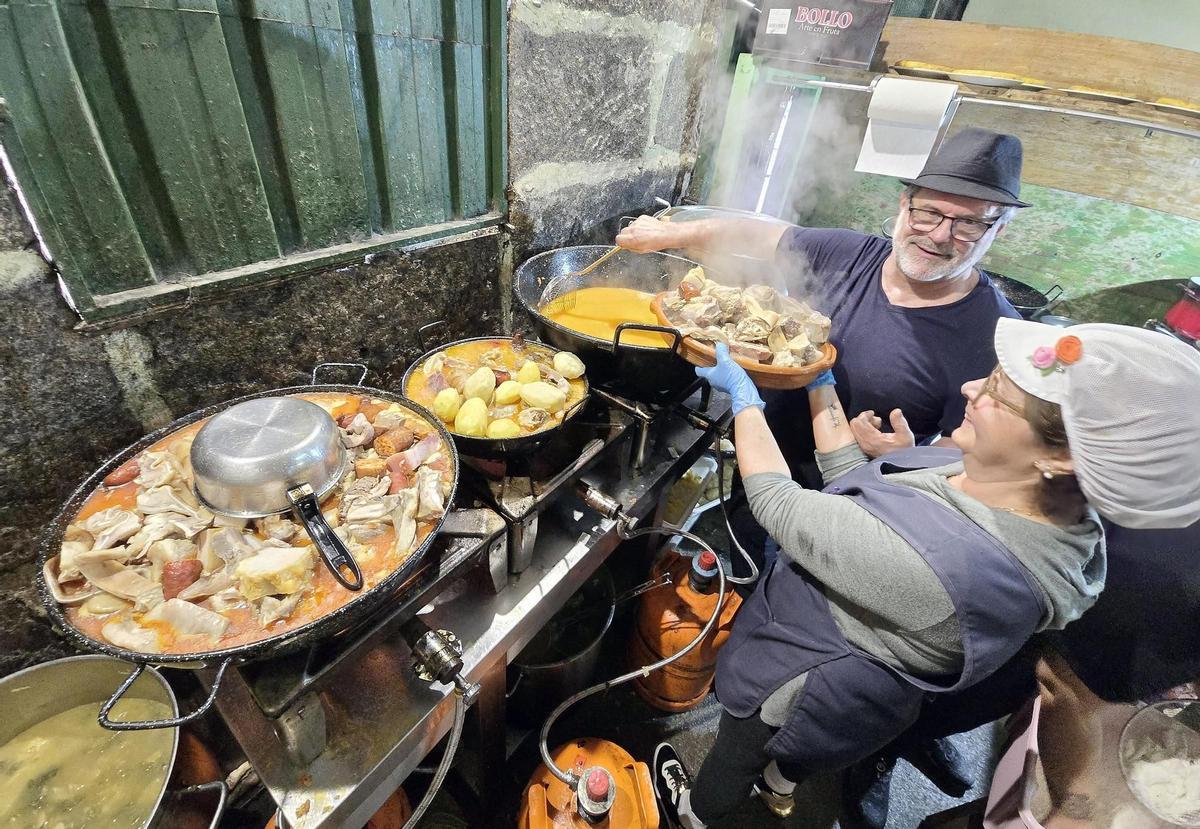 Platos elaborados en el San Blas de Bembrive
