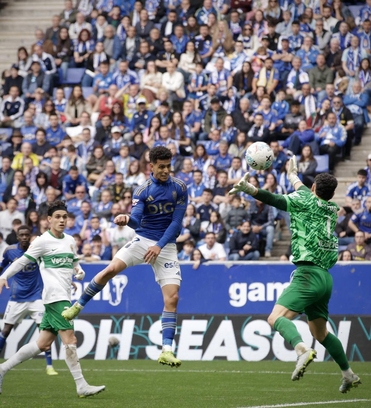 Real Oviedo-Elche, en imágenes