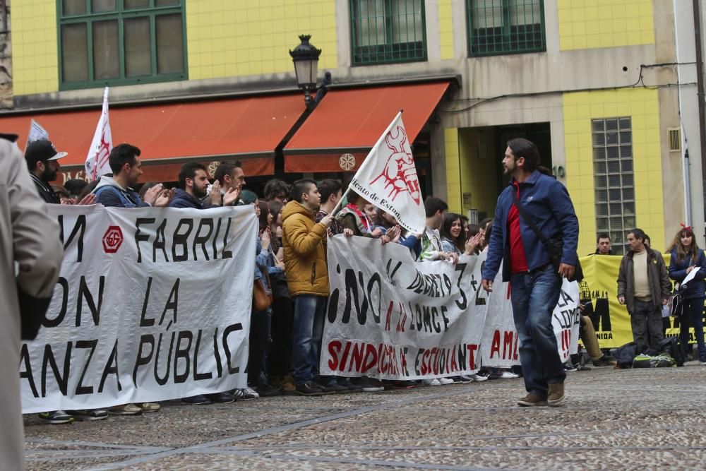 Manifestación de estudianteS