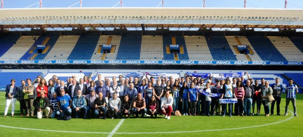 Asamblea anual de la Federación de Peñas del Depor