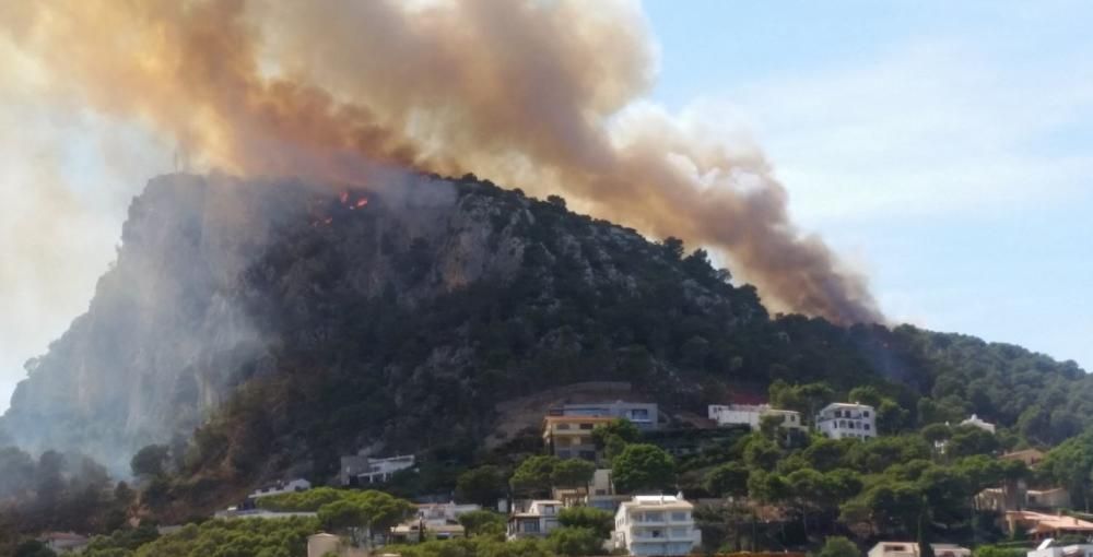 Incendi a l''Estartit