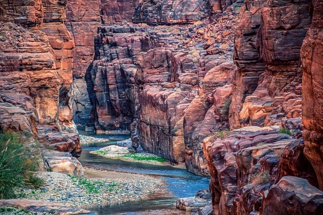 Wadi Mujib, Jordania