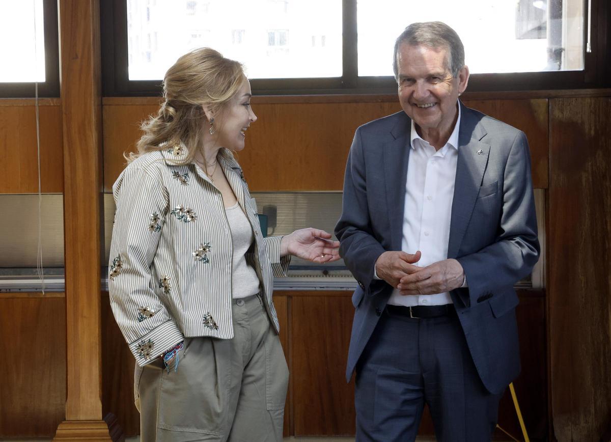 Recibimiento del Celta en el Concello de Vigo por su gran campaña