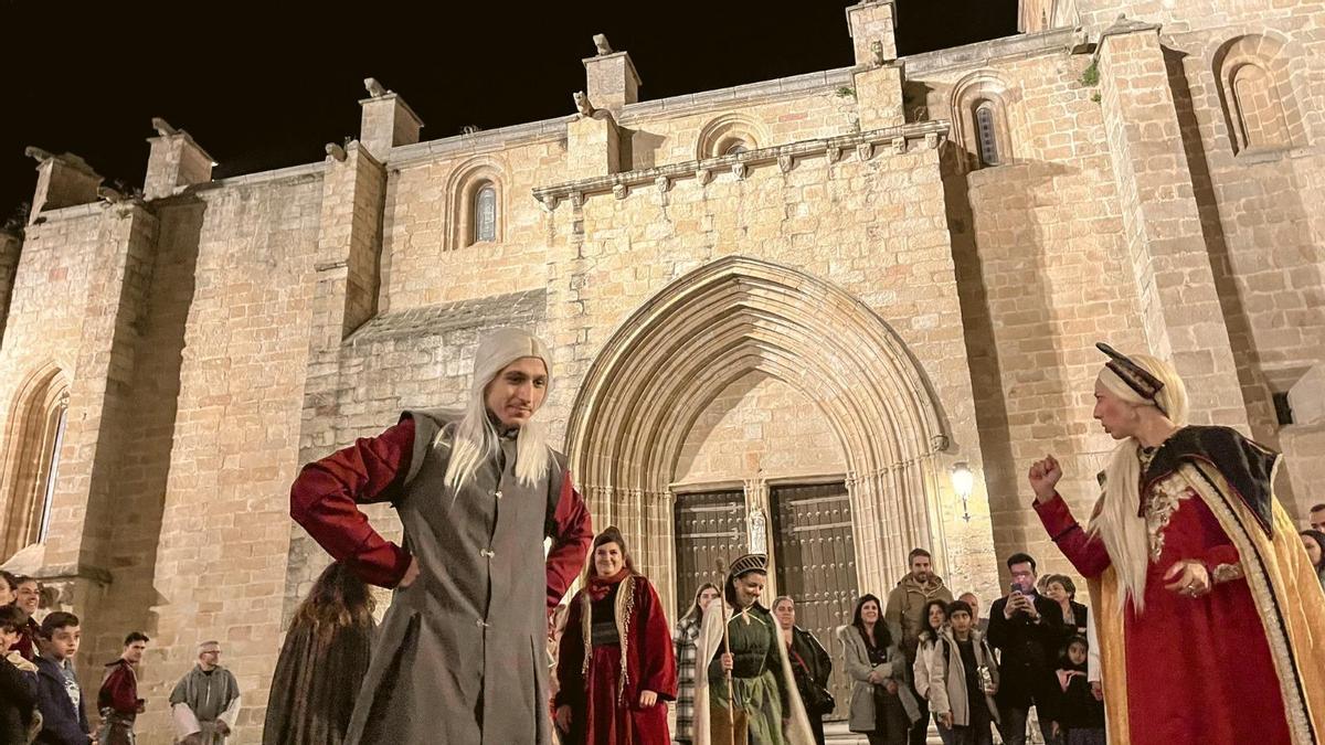 Ruta interactiva en la Ciudad Monumental de Cáceres.