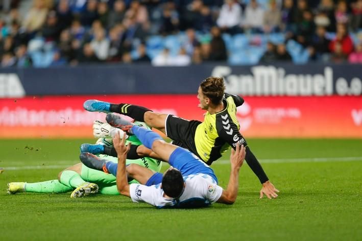 El CD Tenerife no pudo ganar a un sólido Málaga CF en casa