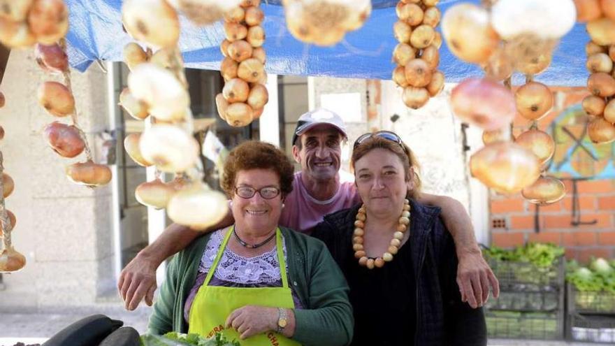 La XIV Feira da Cebola Chata de Miño acaba hoy