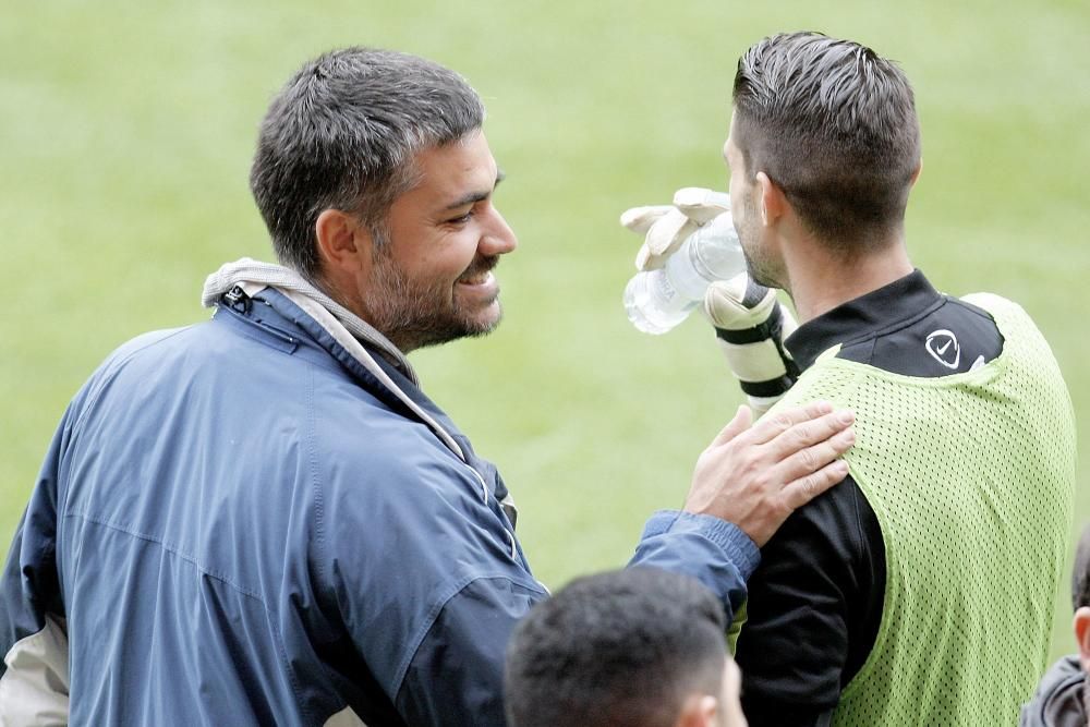 Entrenamiento del Sporting de Gijón