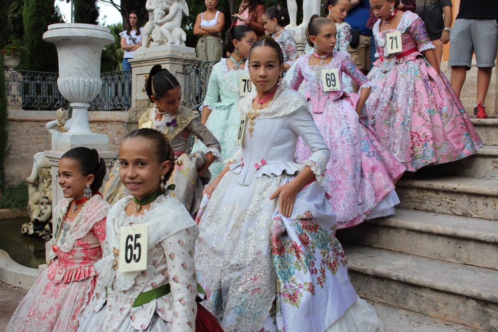 Los Jardines de Monforte acogieron la prueba de las infantiles con moño único