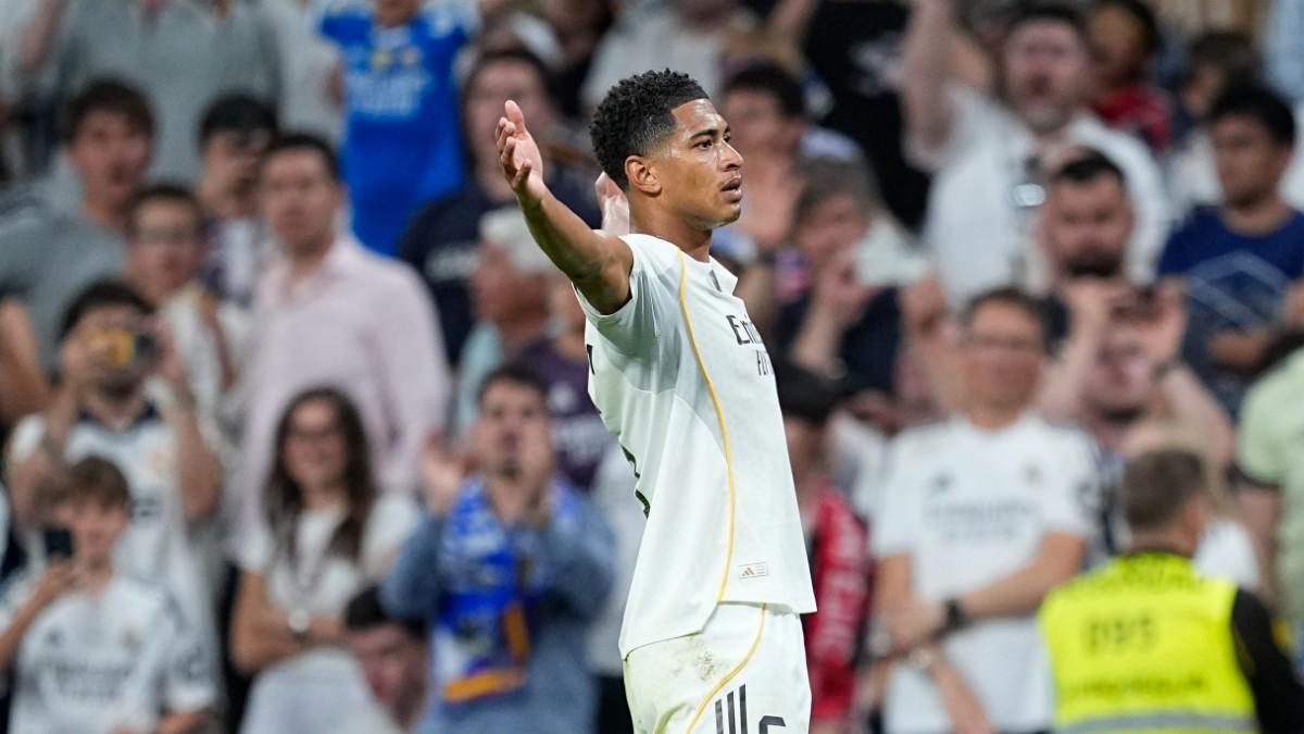 Jude Bellingham celebra su gol contra el Athletic Club