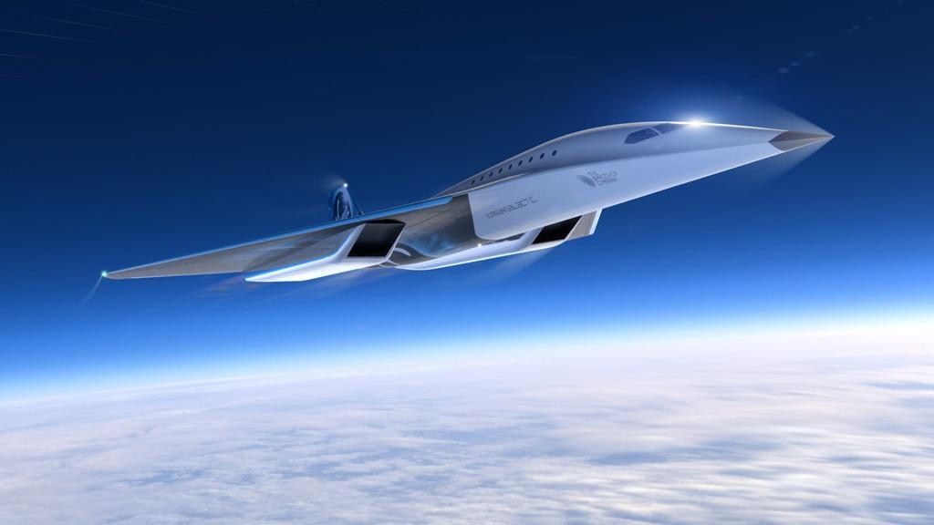Virgin Galactic, avión supersónico