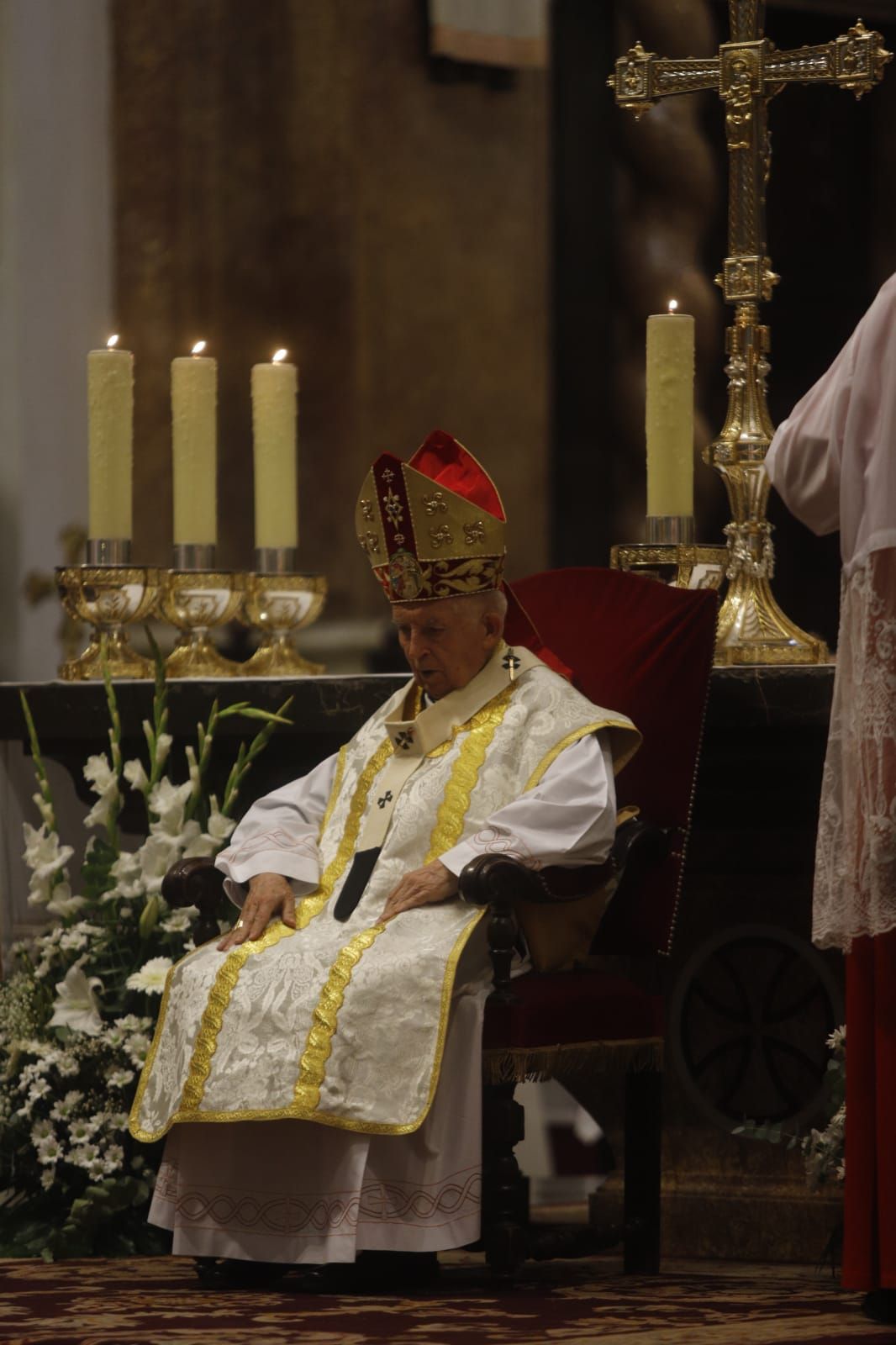 El cardenal Antonio Cañizares celebra el Te Deum y la misa del 9 d'Octubre