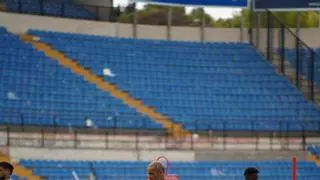 Beto, entrenador del Hércules: "La Ciudad Deportiva es la piedra sobre la que debe fundamentarse el futuro del club"