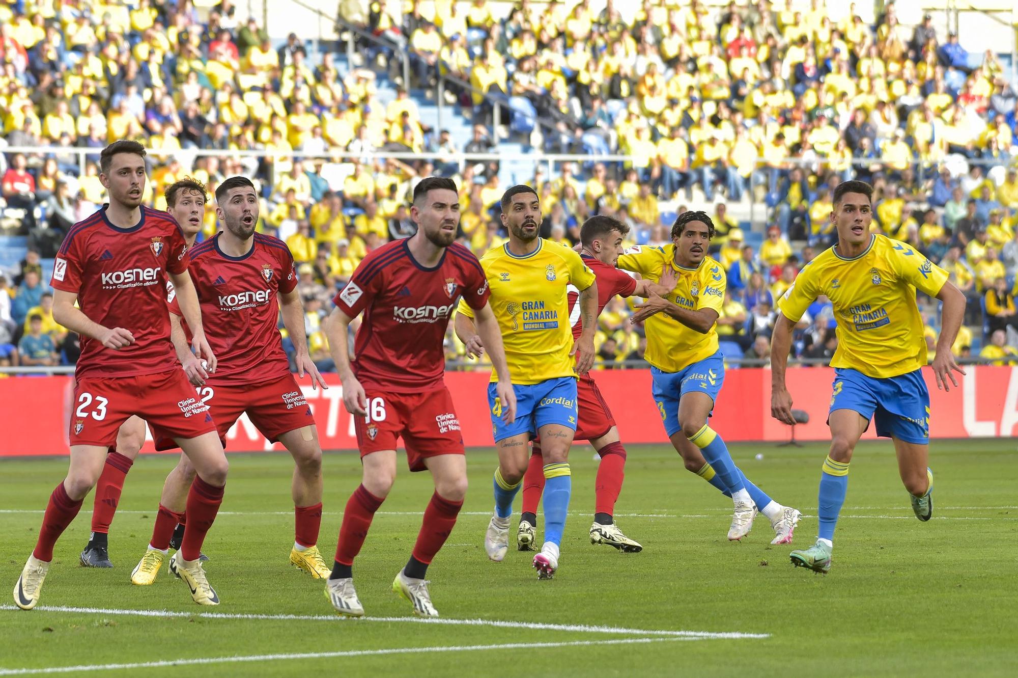 El partido UD Las Palmas-CA Osasuna, en imágenes