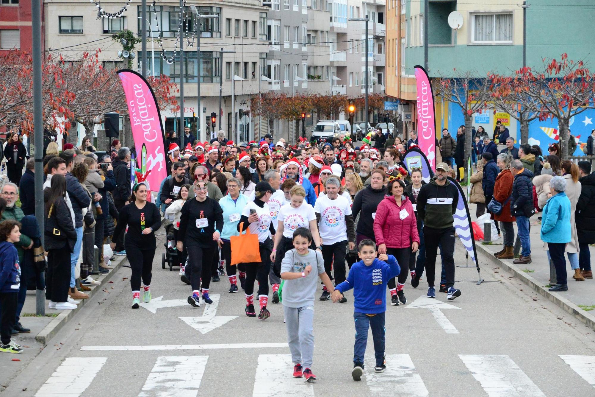La carrera San Silvestre "Bye bye 2024" de Bueu en imágenes