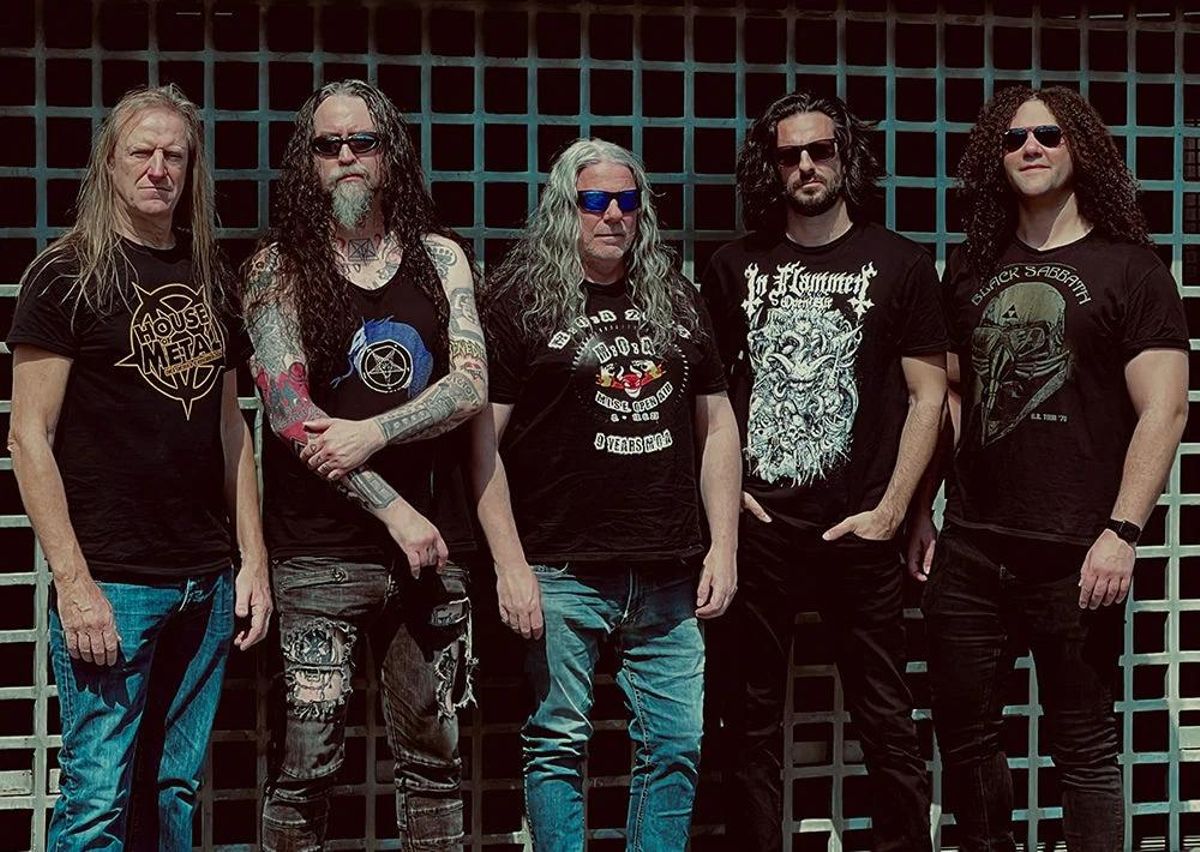La banda inglesa Benediction.
