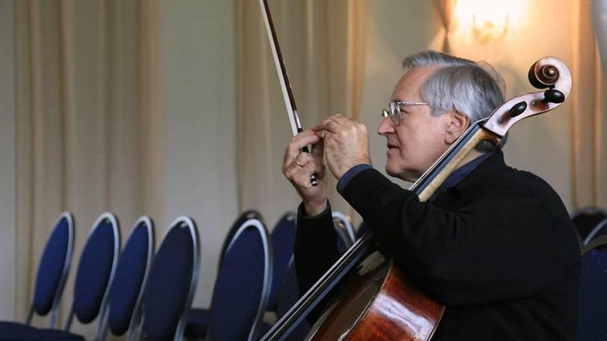 El violonchelista lituano y director de orquesta David Geringas.