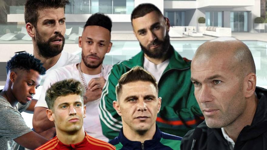 Piqué, Benzema, Joaquín, Iago Aspas... La &quot;selección&quot; de los ladrones de casas de futbolistas