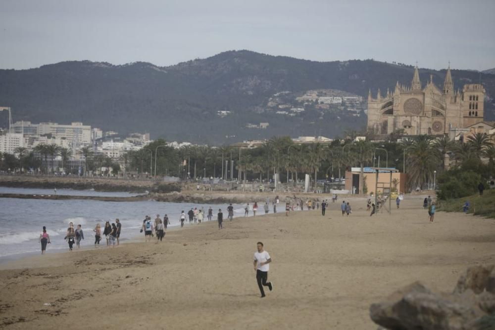 Mallorca darf wieder an der frischen Luft Sport treiben
