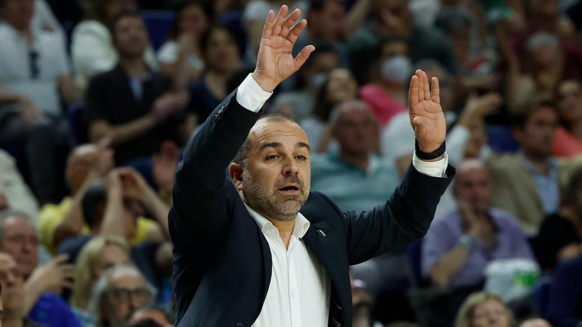 Carles Durán, durante el encuentro contra el Real Madrid