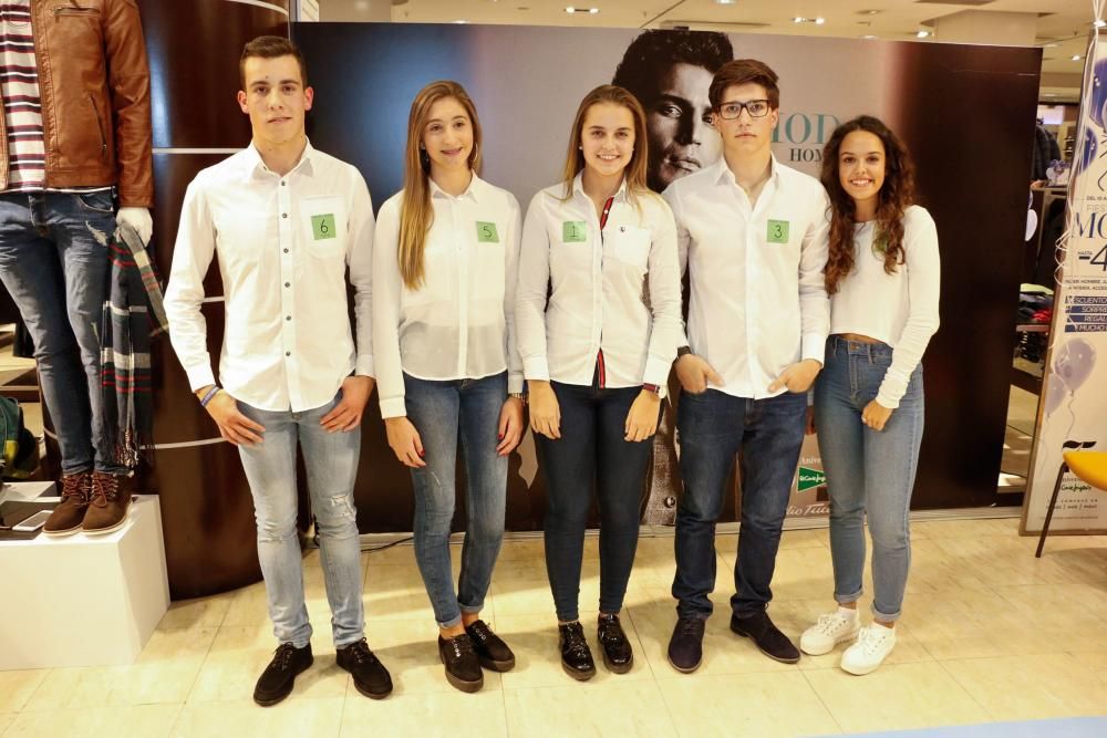Casting del concurso 'Modelos de Asturias'
