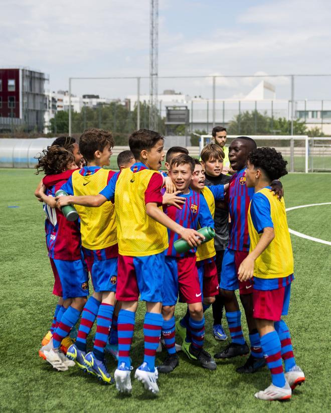 Así festejó el Benjamín A su título liguero