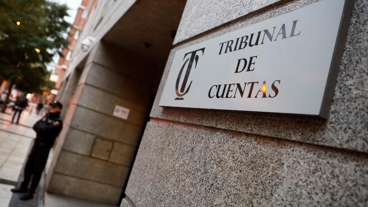 Fachada del Tribunal de Cuentas.