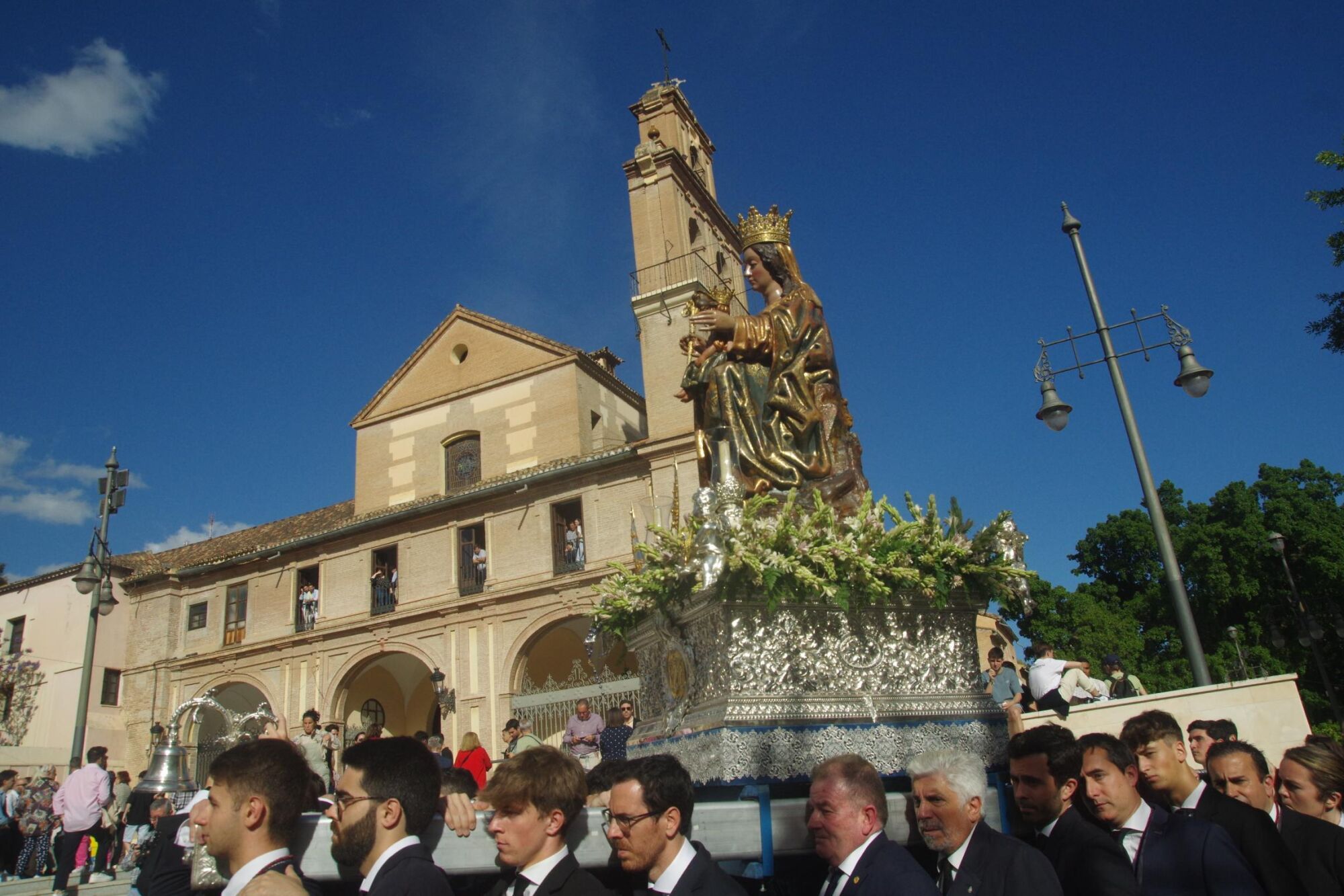 Regreso de la Virgen de la Victoria a su Santuario 