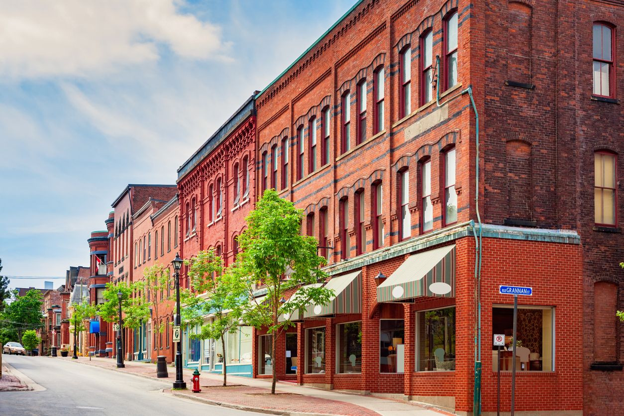 Centro de la ciudad de Saint John.