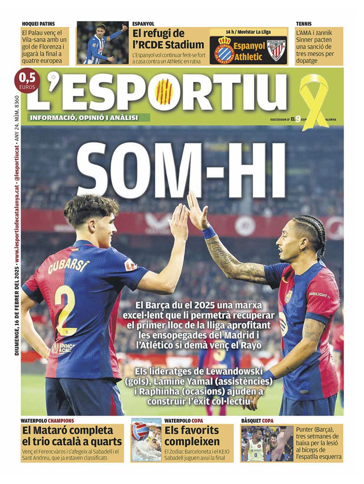 Las portadas de la prensa deportiva de hoy