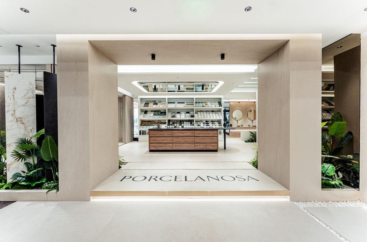 Así son las nuevas tiendas de Porcelanosa en 2025