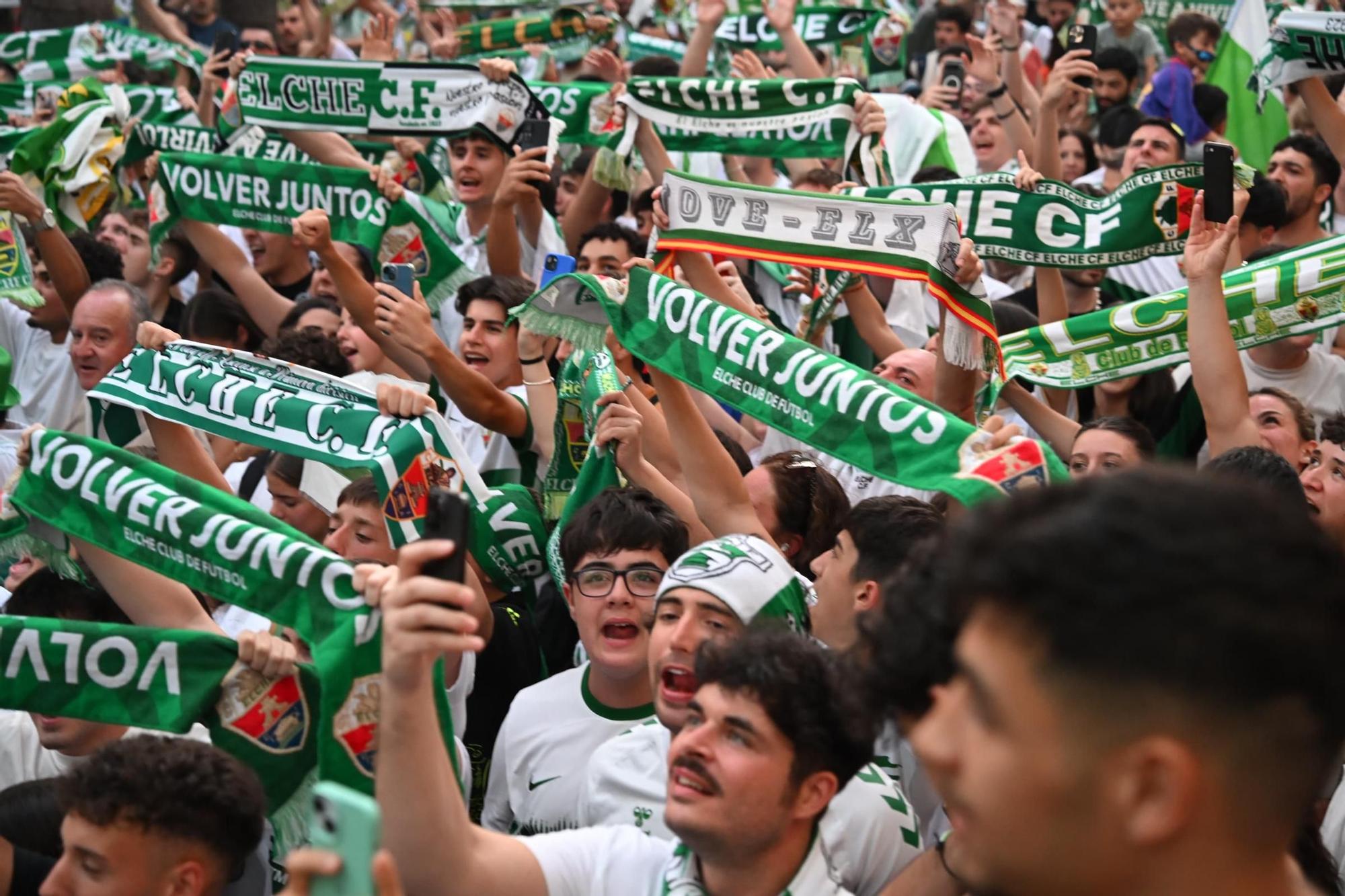 Las mejores imágenes del ascenso del Elche CF a Primera División