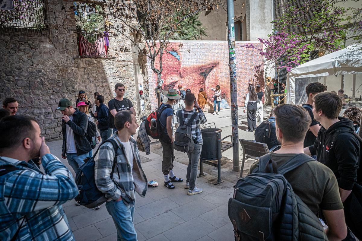 Los turistas inundan Barcelona en Semana Santa