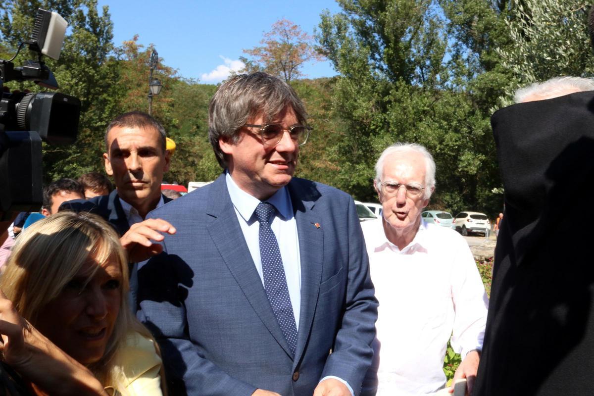 Puigdemont participa amb Aragonès, Torra, Montilla i Pujol en l’homenatge a Pau Casals a la Catalunya Nord