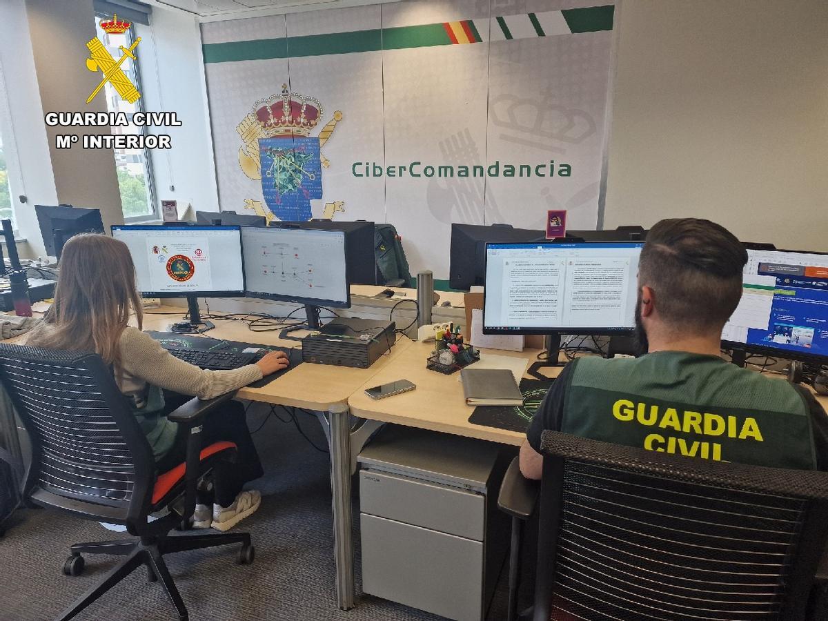 El Equipo @ de la Cibercomandancia de la Guardia Civil.
