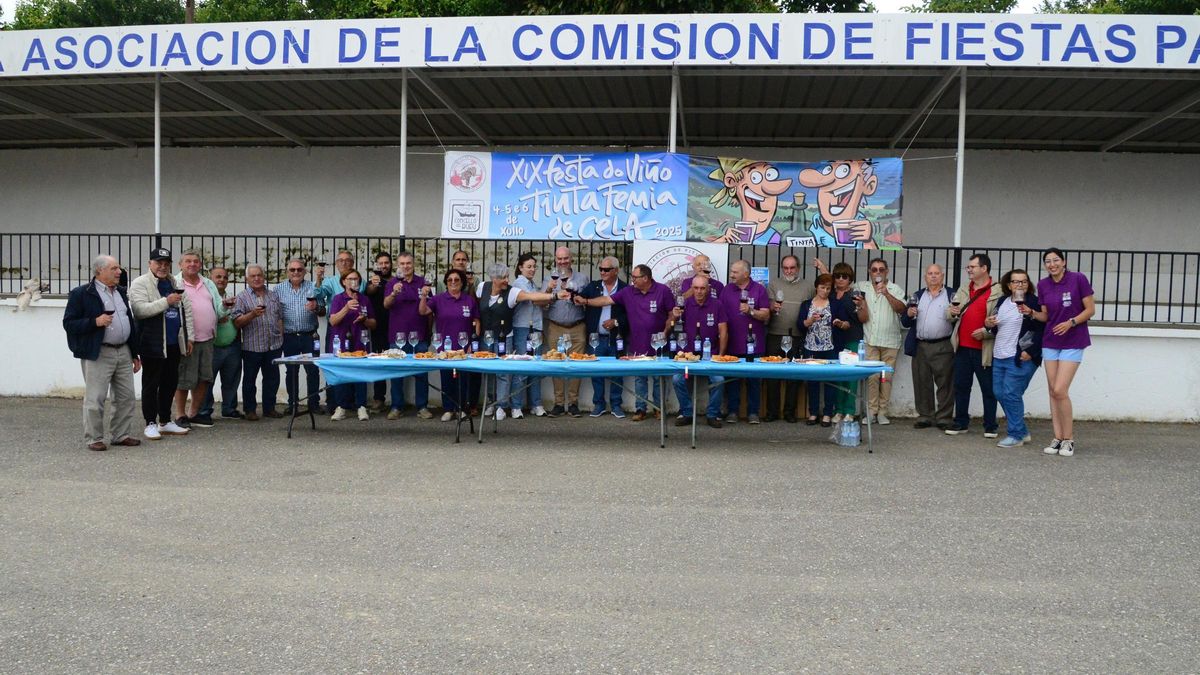 La presentación de la Festa do Tinta Femia de este año.