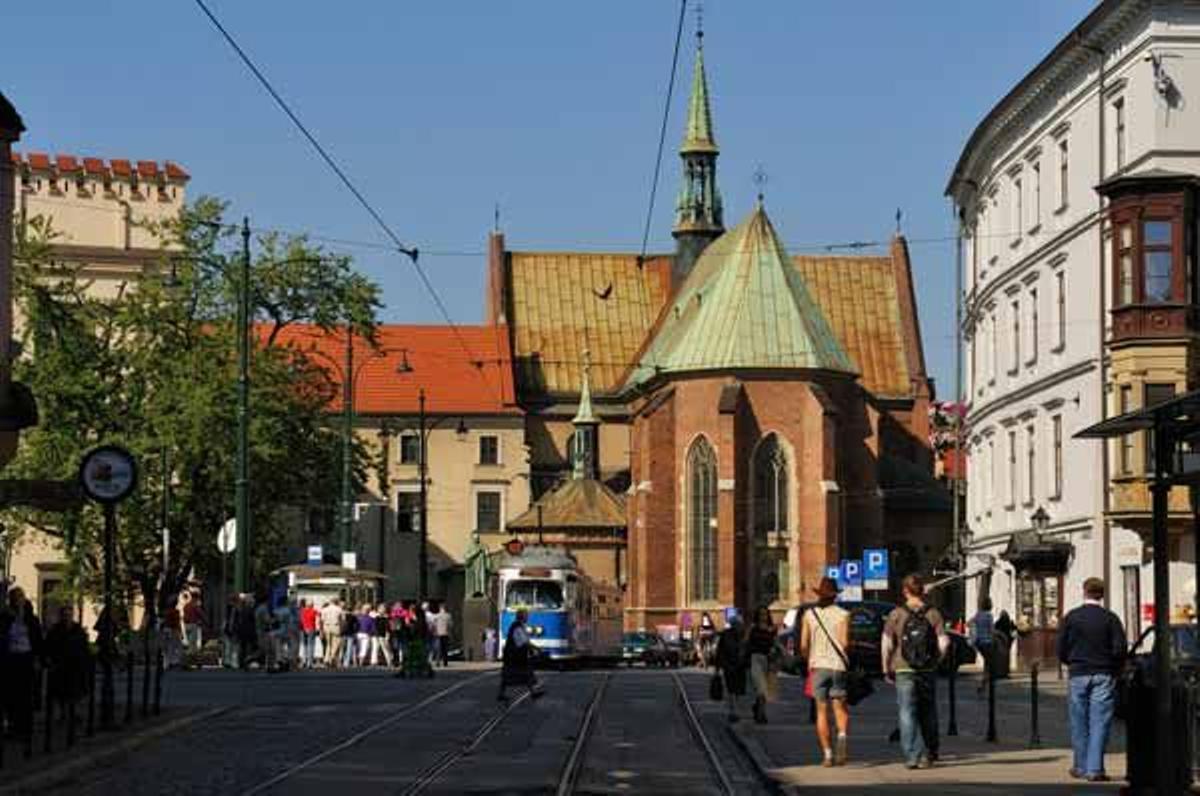 El barrio de Grodski se encuentra dentro de la Ciudad Vieja de Cracovia.