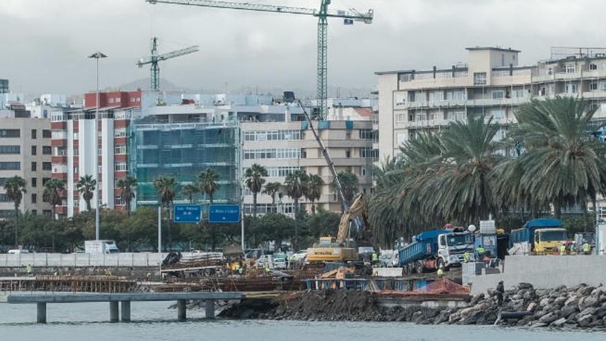 El parque del Frente Marítimo abrirá a medias antes de fin de año