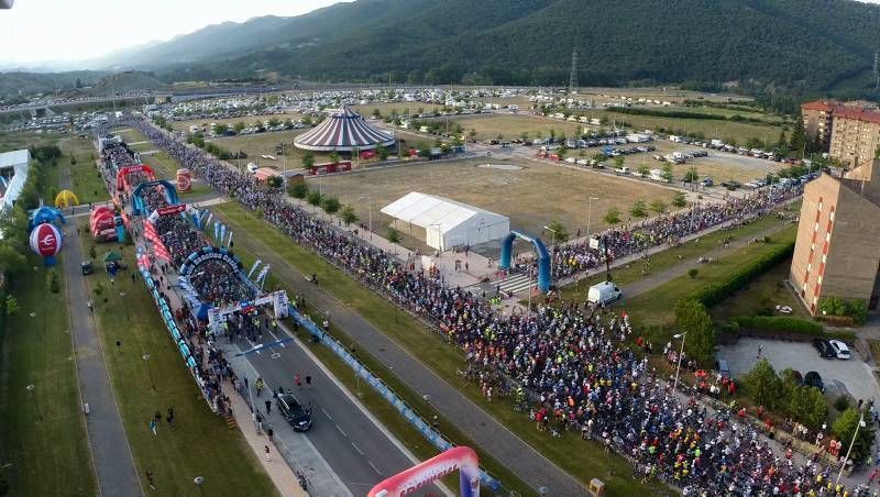 Carrera ciclista Quebrantahuesos 2014