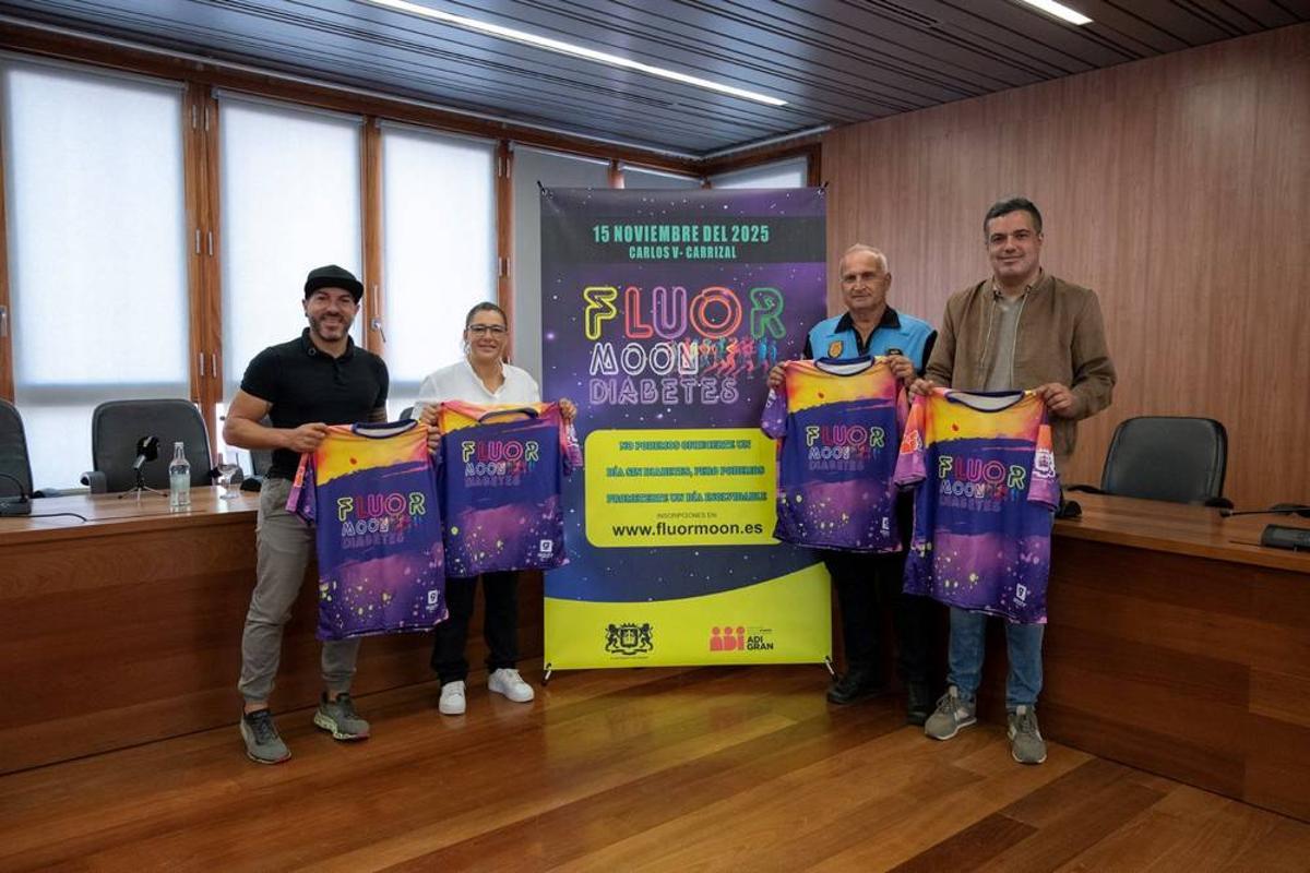 Marea fluorescente para sensibilizar sobre la diabetes