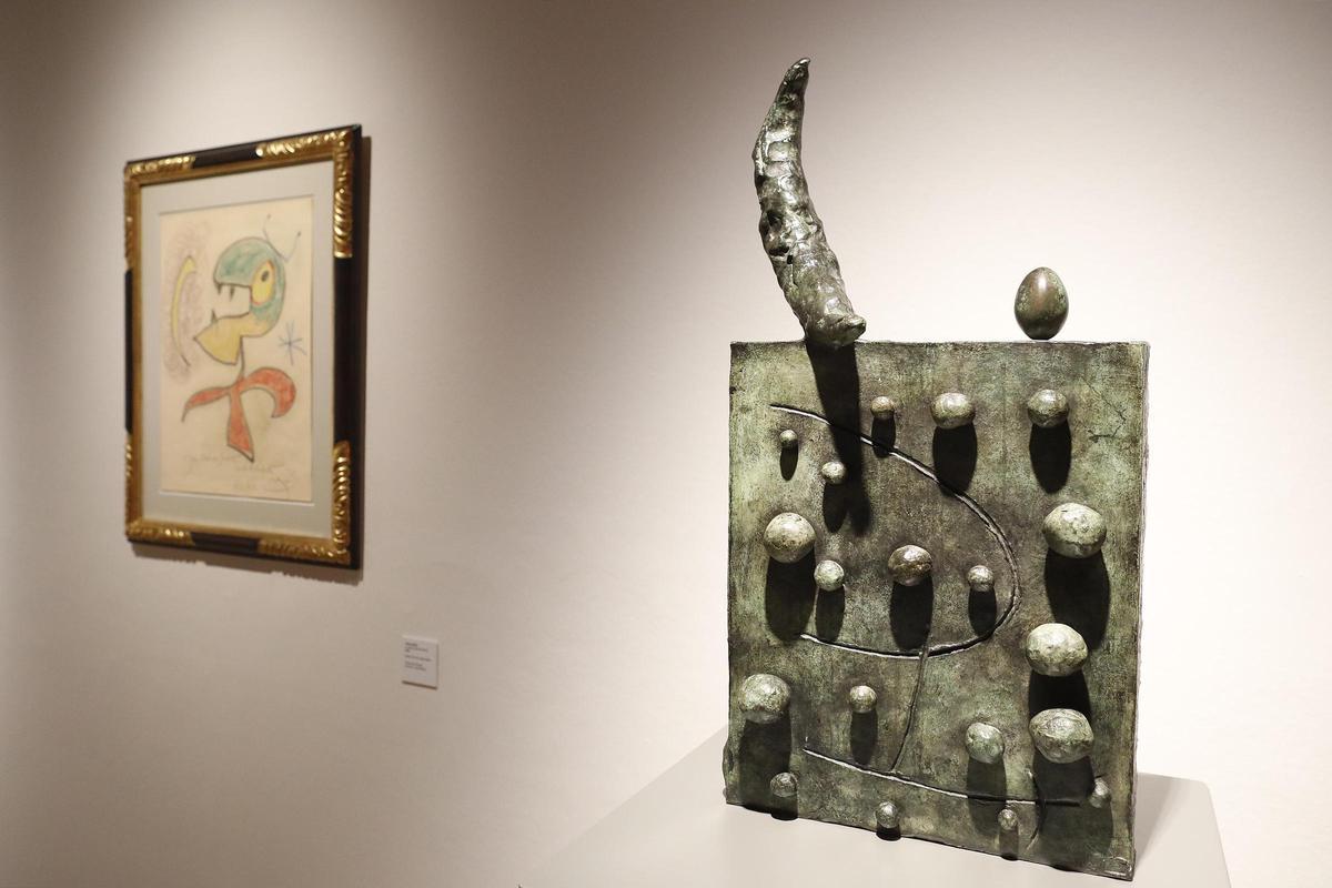 Les fotos de l'exposició 'Mestres de l’art català del segle XX. Col·lecció Bassat' al Museu d'Art de Girona