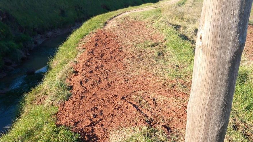 Reparat el canal de la Séquia a l&#039;alçada de Comabella