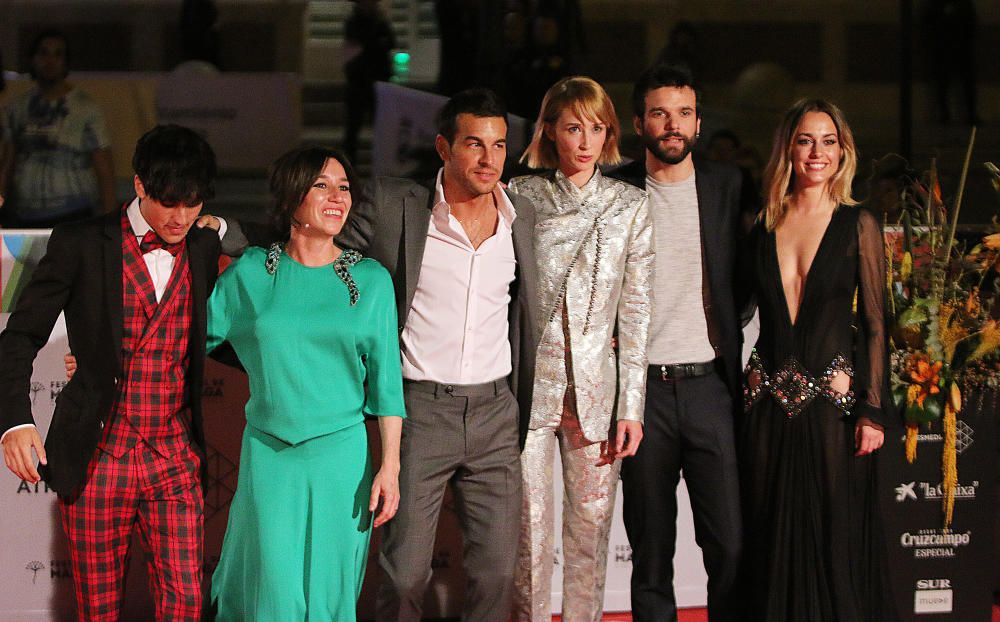 Alfombra roja de la gala del Premio Málaga