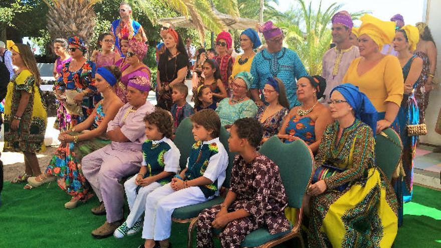 Una boda Yoruba  en Lanzarote