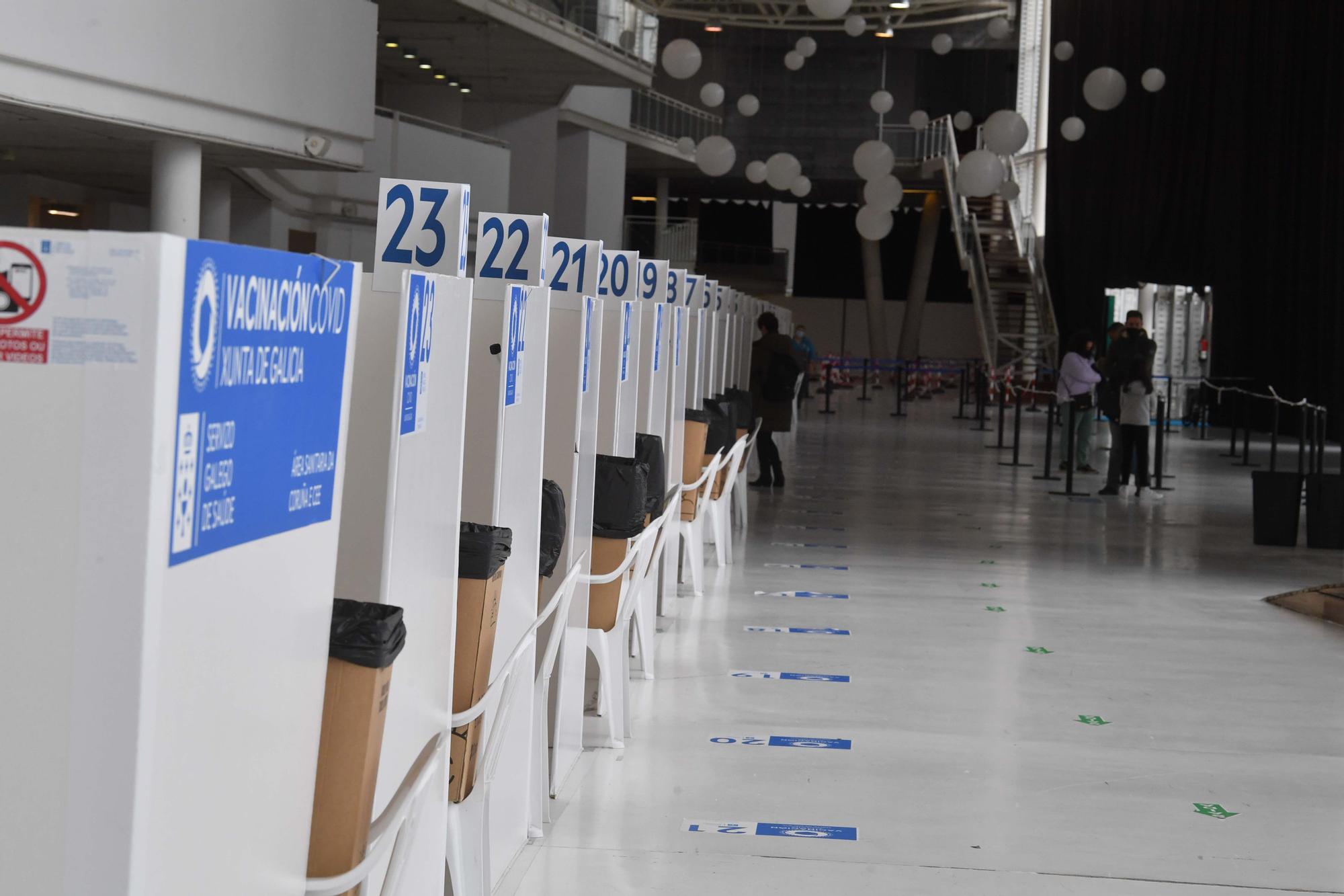 La Xunta clausura el centro vacunación para el COVID de Expocoruña