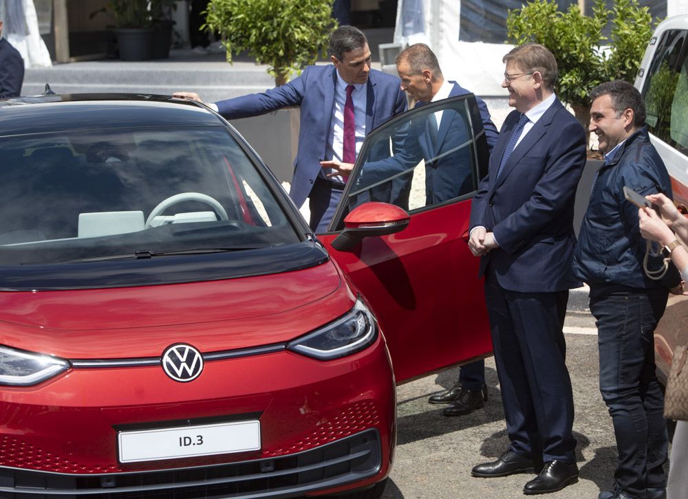 Presentación de la gigafactoría de Volkswagen en Sagunt